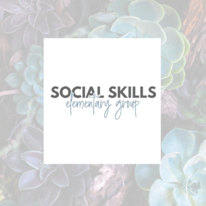 social skills - elementary group therapy