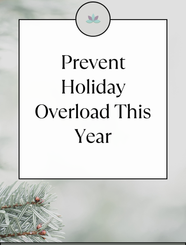 Prevent Holiday Overload This Year