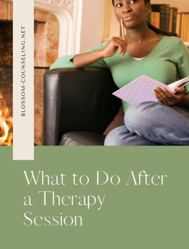 What to Do After a Therapy Session