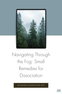 Navigating Through the Fog: Small Remedies for Dissociation
